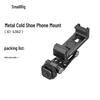 SmallRig Multi-Functional Phone Clamp with Cold Shoe Mount