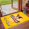 Crystal Velvet Rug Custom Name Text, Soft Non Slip Floor Mat Home DecorGremlins Gizmo