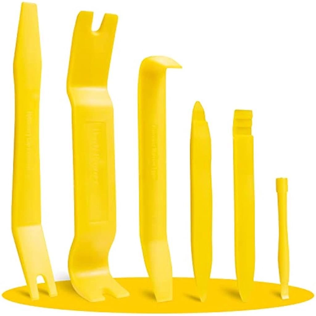 

Инструменты: Формовочные клинья + Автоматический набор инструментов для снятия [6 шт.] Набор инструментов для автоматического демонтажа — Инструмент для обшивки панелей — Инструмент для дверной панели — Пластиковые клинья Автомобиль — Обшивка автомобиля п