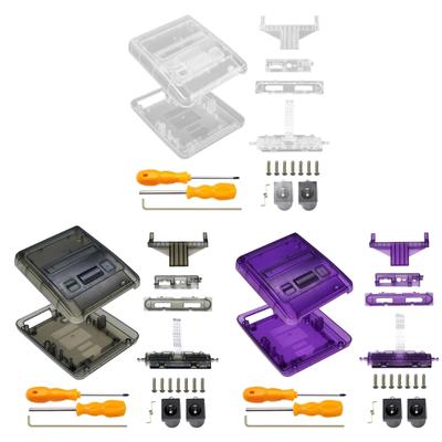 Retro Game Console Shockproof Shell Replacement Clear Box Impact Resistant Case ABS Shell Gaming Accessories