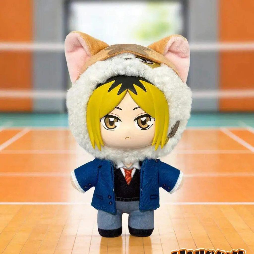 Auf Lager Eaki Haikyuu Maskottchen-Serie Vinyl Schlüsselanhänger Hinata Shoyo Kageyama Tobio Tsukishima Kei Spielzeug