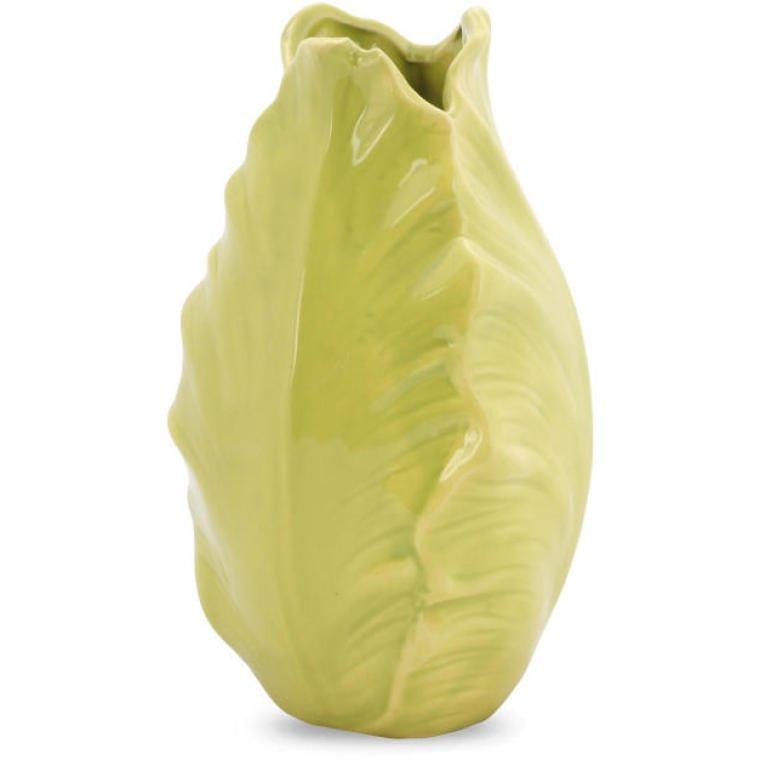 Green Flower Bud Decorative Vase