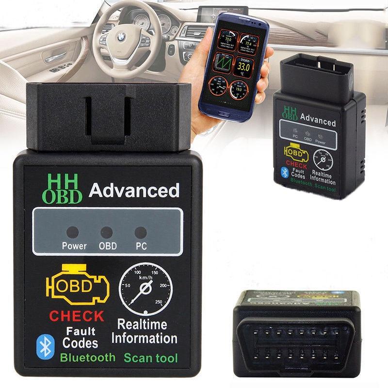 Pokročilý Bluetooth V1.5 OBD2 rozhraní skener Elm327 diagnostický nástroj pro Fiat