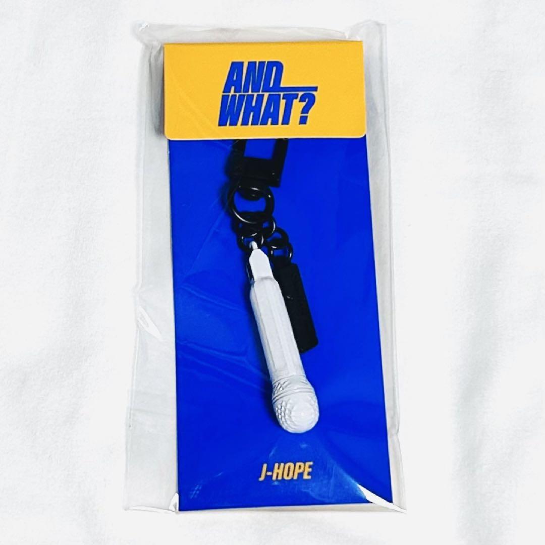 

[USED] J-HOPE Exhibition AND WHAT Microphone Keychain Keyring