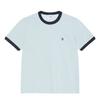 Pretty Green Mens Ringer Logo T-Shirt