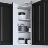 Dishwasher Front Panel Kalmar Black 57 x 57 x 100 cm