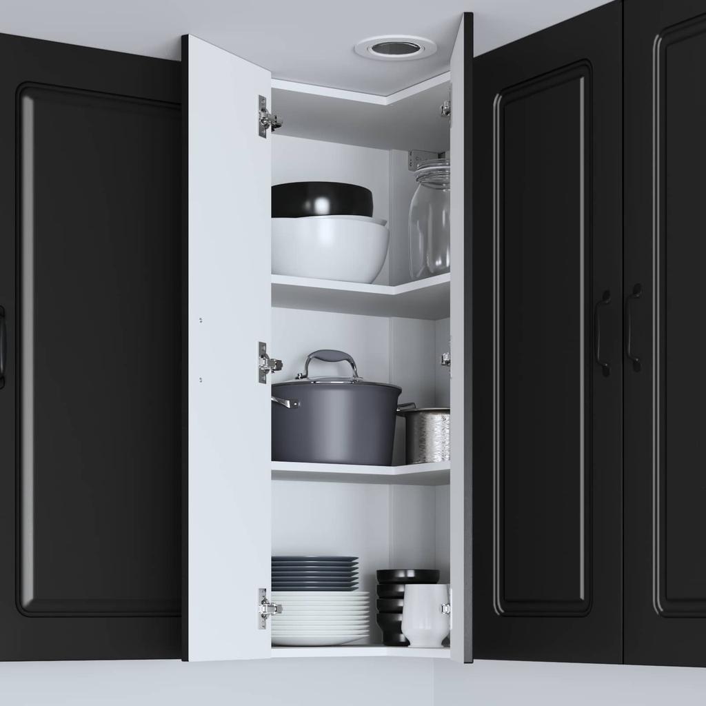 Dishwasher Front Panel Kalmar Black 57 x 57 x 100 cm