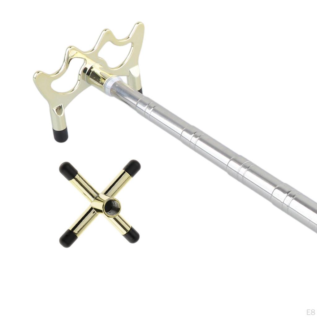 Einziehbarer Billard Queue Brücke Zubehör Ausziehbar mit Kopf für Club