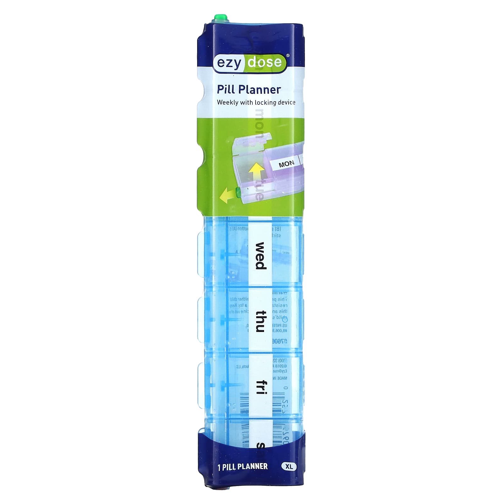 

Weekly Pill Planner Included, Xl, 1 ea, 1 ea