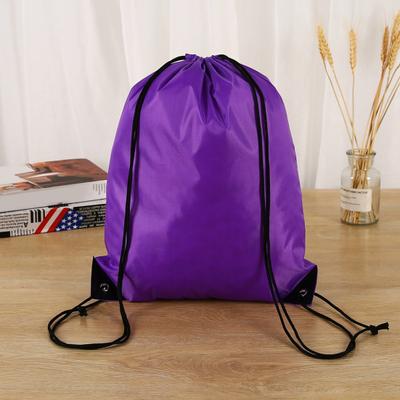 Folding Multifunctional Double-shoulder Braided Drawstring Backpack Bag for Sports