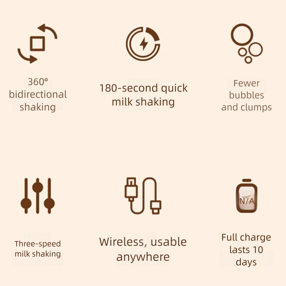 Adjustable Electric Baby Milk Blender Without Lumps 3 Modes Electric Powder Mixer Universal Low Noise Milk Preparation Machine