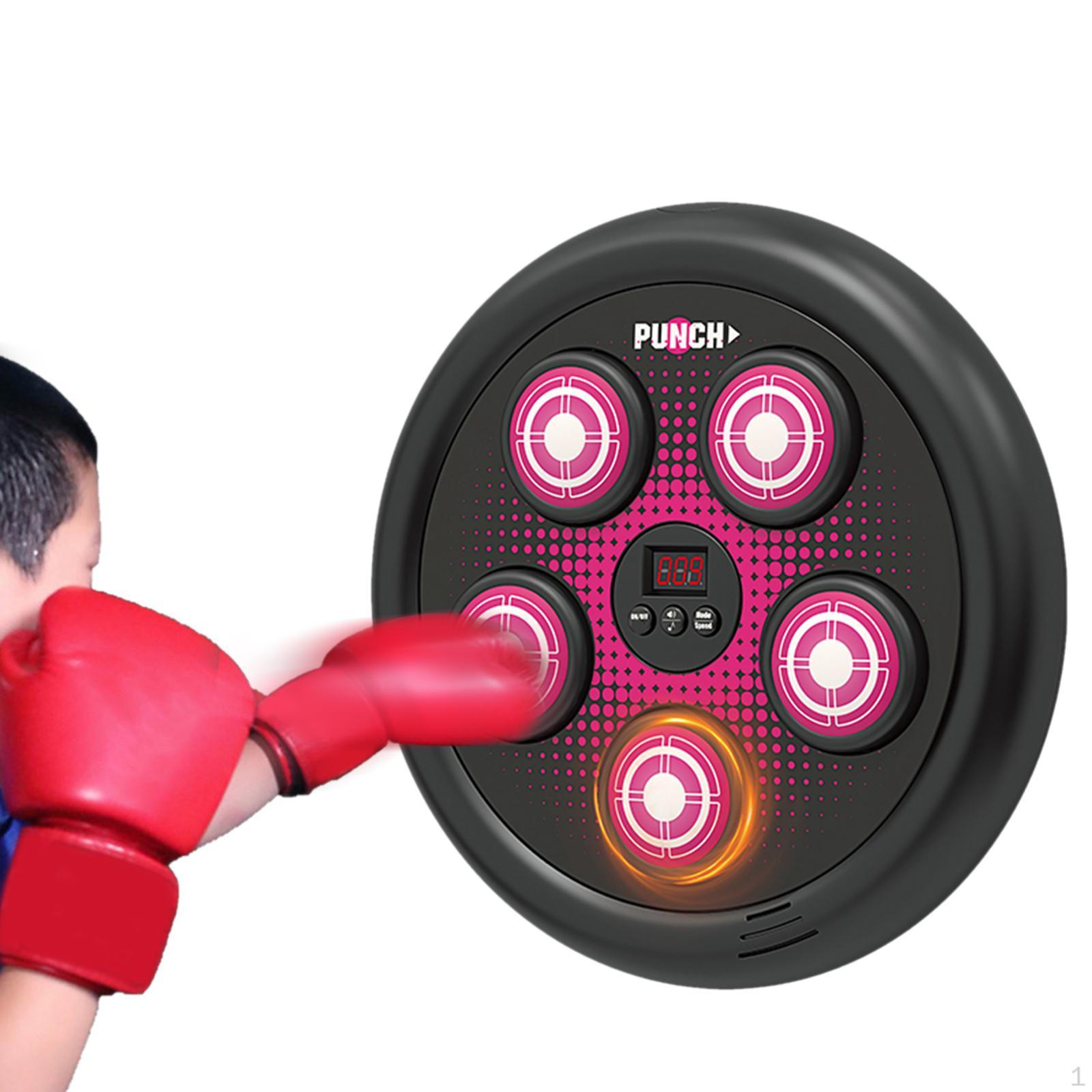 

Електронна боксерська машина Focus Training Workout Device Music Wall Target Trainer для