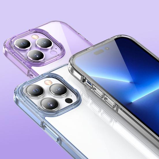Schutzhülle für Telefon, stoßfest, vollständig kratzfest, gegen Fingerabdrücke, verschleißfest, klarer Schutz, ultradünne transparente Telefonrückseite