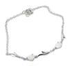 Les Trésors De Lily [G9286] - Silver Bracelet 'Goddess Opal' Silver White (rhodium-plated) - 5 Mm