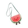Jellycat Fun Food Series Watermelon Bag Plush Doll, Cute 18cm Stuffed Toy