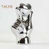 1/2Pcs Love Heart Gesture Figurine Holding Heart Hand Ceramic Statue Sculpture Home Office Wedding Party Desktop Decoration Ornament