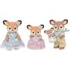 Sylvanian Families Deer Family Doll Set FS-53 ST Mark Certified Toy for Ages 3 and Up