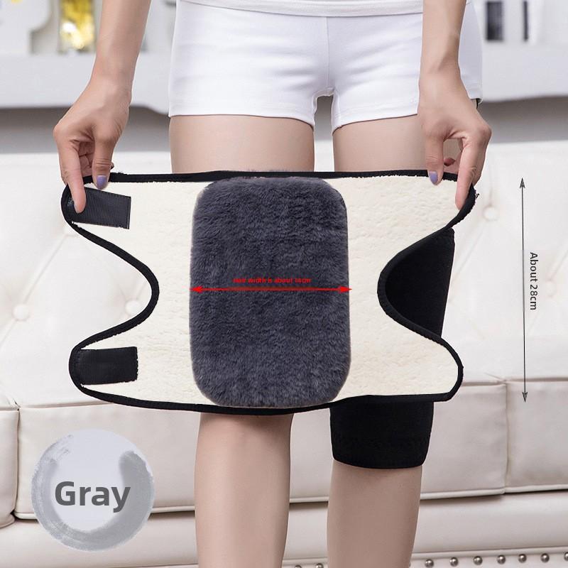 

Knee Pads For Women And The Elderly, Thickened And Velvet, Paint Cover, Double Layer Composite Imitation Sherpa Velcro Style
