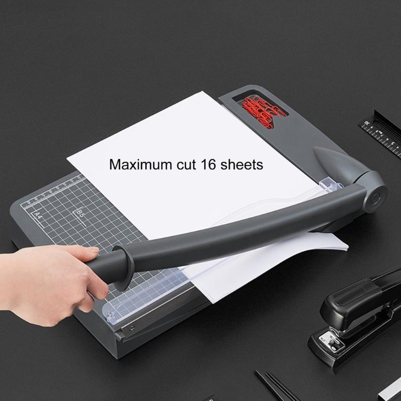 Paper Trimmer Paper Cutter Scrapbooking Tool Paper Slicer 16 Sheet Capacity for Office School and Home Use
