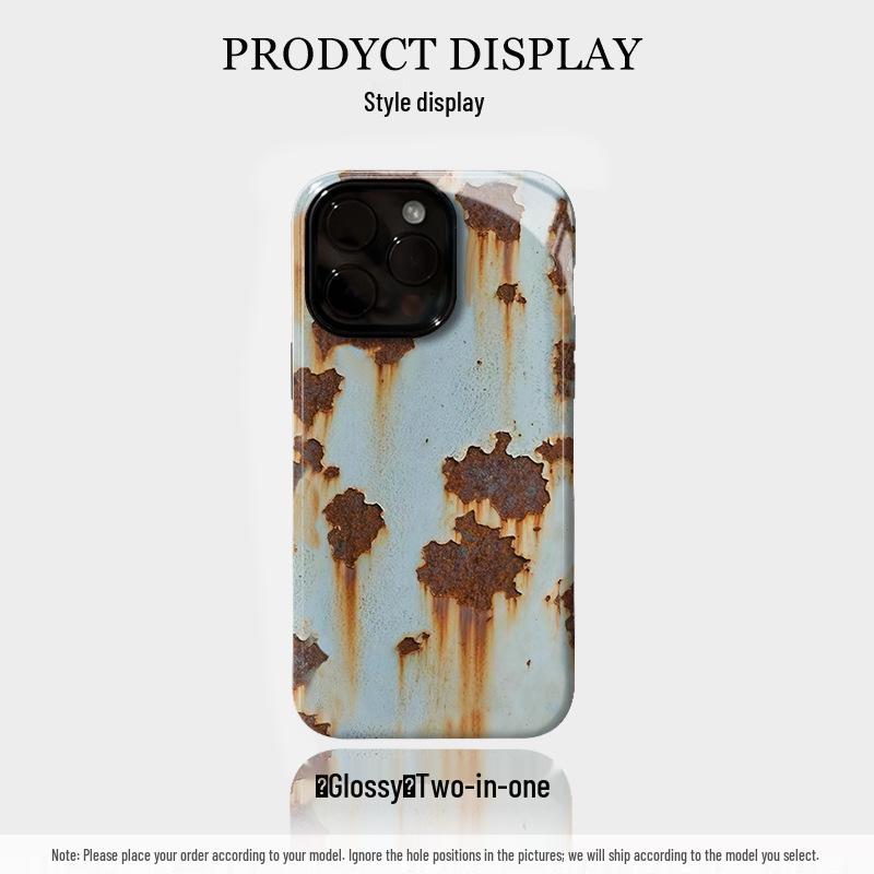 Retro Rust iPhone 17 Pro Max Case & Film Combo