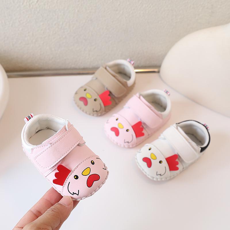 Baby Shoes Soft Sole 0-1 Years Old and A Half Spring and Autumn Baby Toddler Cartoon Shoes 3-15 Months Toddler Shoes
