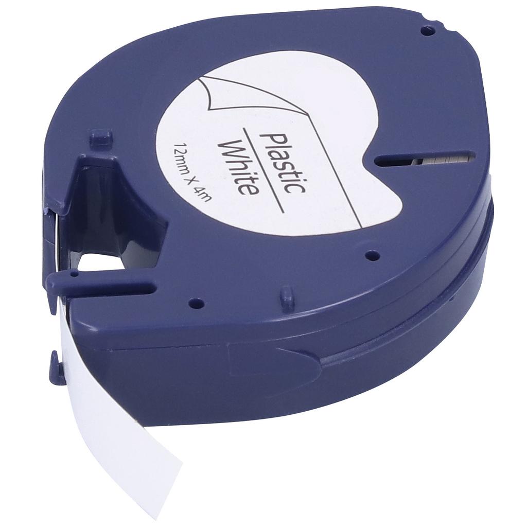 Label Tape Replacement for DYMO LETRATAG Machine Ribbon DIY Print Accessories12mm x 4meter