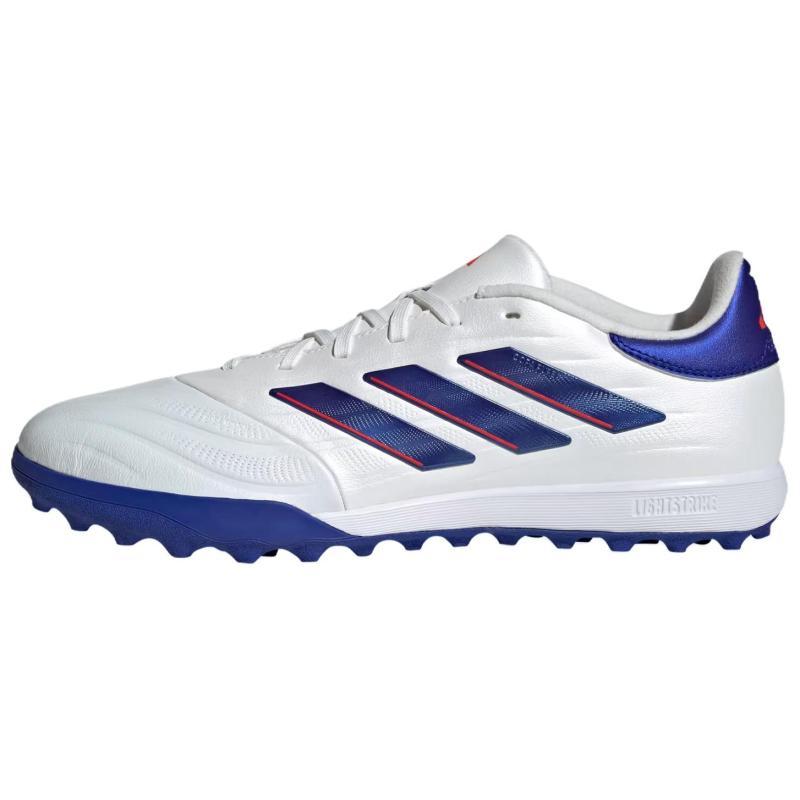 Adidas Copa Pure 2 League Turf Cloud White Lucid Blue Solar Red Sneakers IG6407