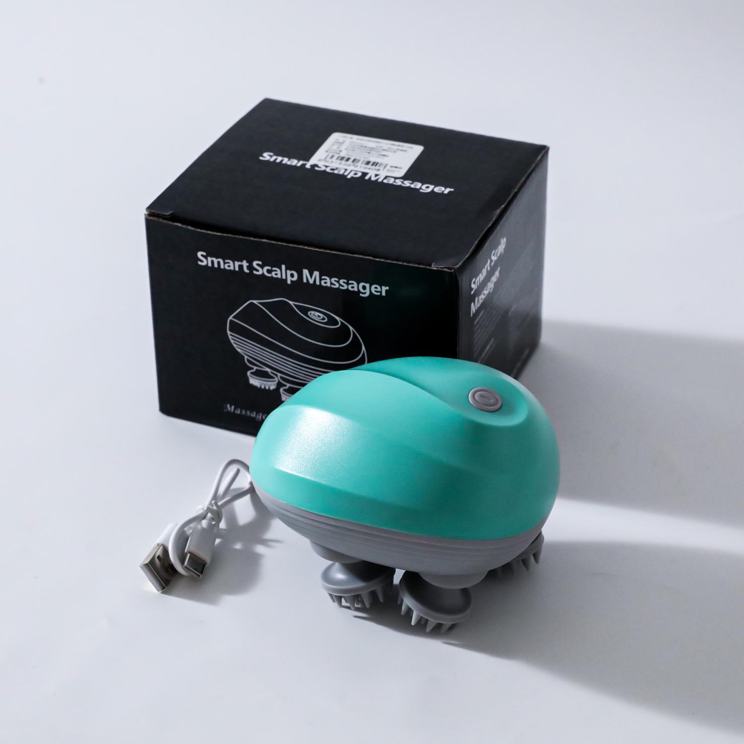 Waterproof Automatic Cat Head Massager Smart Pet Toy