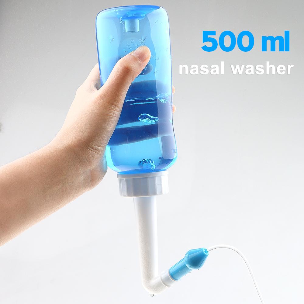 500 ML Nose Wash Pot Nose Cleaning Nasal Spray Bottles Neti Pot Nasal Rinse Irrigators Avoid Allergic Rhinitis Sinus For Adults Children 500ml