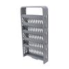 5 Tier Bookshelf Plastic Book Storage Rack   Shelf   Bookcases Floor Standing