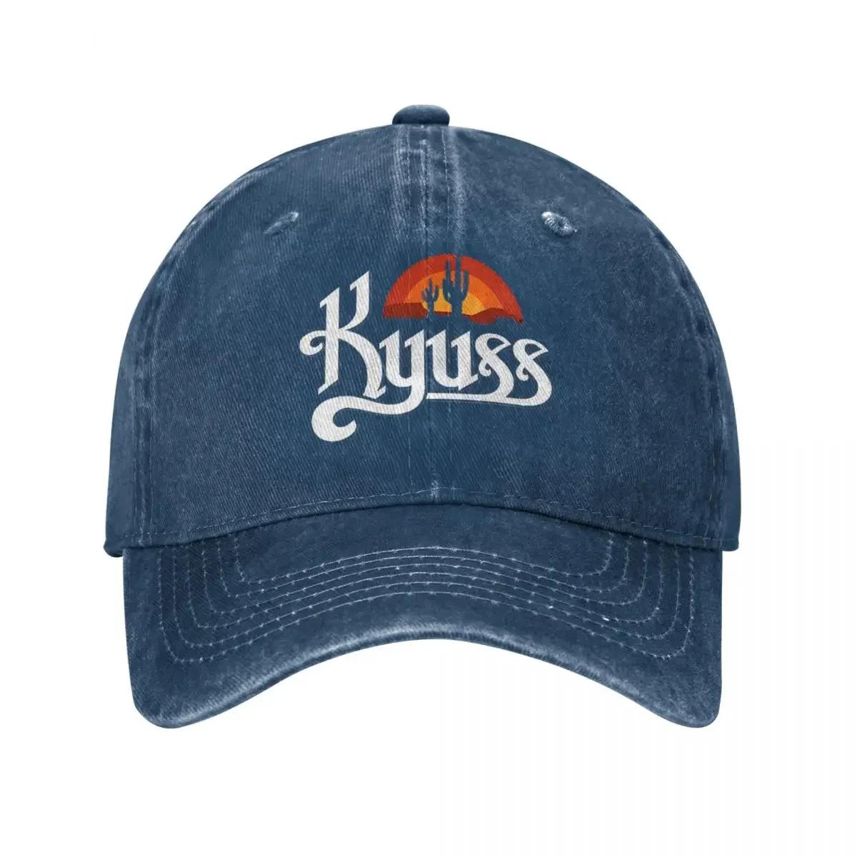 

Classic Kyuss Original Qotsa Snake Baseball Caps Unisex Distressed Denim Snapback Cap Kyuss Homme Hard Rock Workouts Hats Cap One Size