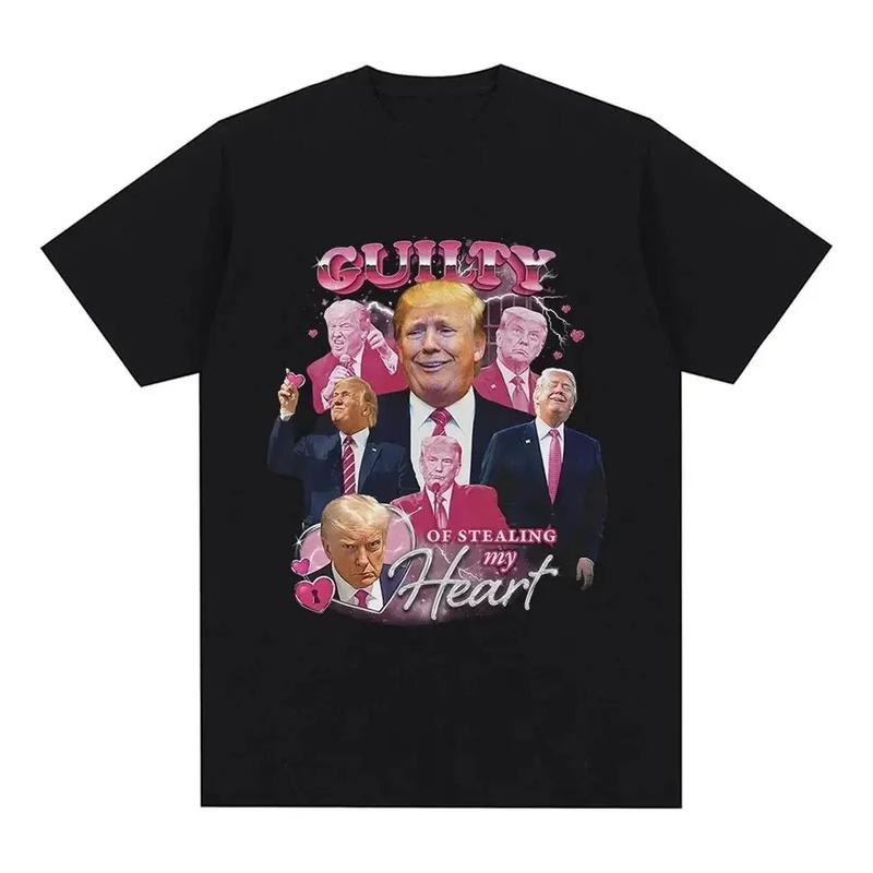 Interesante Camiseta De Donald Trump Stolen My Heart Guilty S