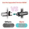 ABS Adjustable Shower Head Holder Shower Holder Clamp Showerhead Rail Slide Bracket Bathroom Accessories Rotation Hook Design