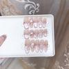 Hand-woven Armor Sweetheart Little Flavor Three-dimensional Hand-painted Bow Little Flavor Cat Eye High-end Nail Art