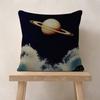 Rauw Alejandro Playa Saturno Singer  Office Cushion Pillowcase Car Cushion Cover45X45CM Lumbar Pillowcase Sofa Pillowcover