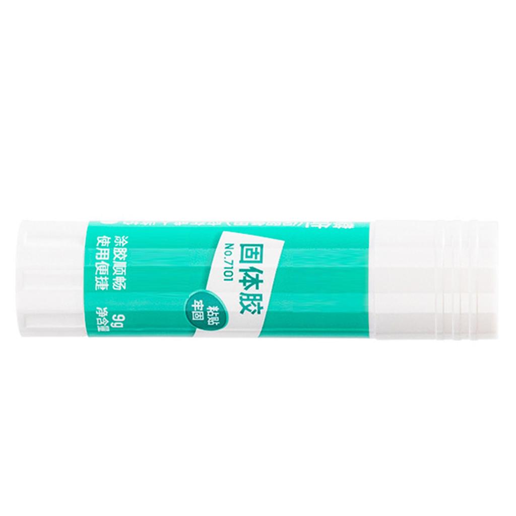 9g Solid Glue Stick Strong Adhesives All Purpose PVA Glue Stick Uniform Long Lasting for Home Office School White