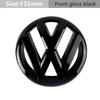 Styling Mouldings For VOLKSWAGEN VW Car Front Grill Badges Rear Trunk Emblem Lid Covers Logo Sticker For VW Volkswagen Golf 6 Go CWW1