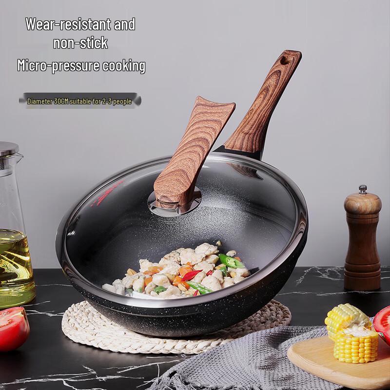 Cooker King Diamond 3rd Gen Non-Stick Wok 30cm