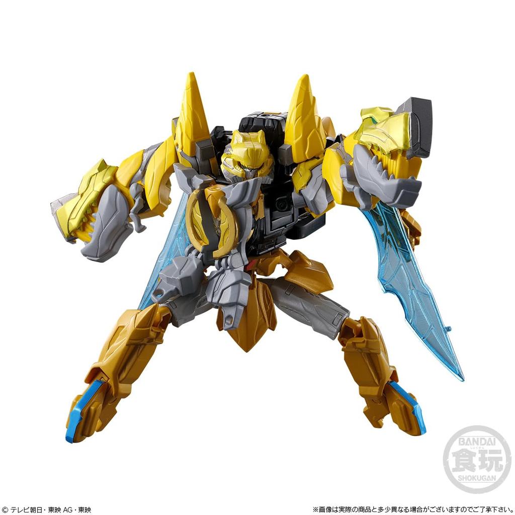 Bandai Minipla Number One Combined Series 01 Tega Sword Leon Buster 50 Tyranno Hammer 50 Set Candy Candy & & (1 Piece) Toy/Ramune