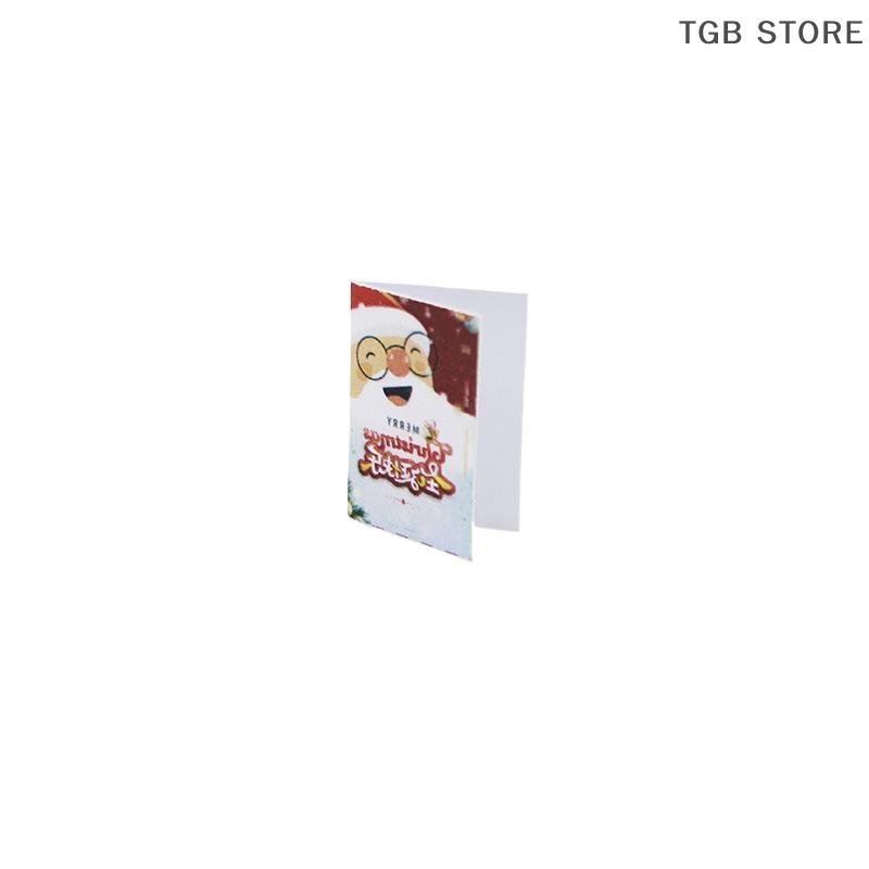 5Pcs Miniature Mini Christmas Card Model Magazine Doll Toy Kit 1: 12 Dollhouse Furniture Accessories