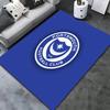 Portsmouth Football Club Carpet Rug for Living Room Bedroom Home Sofa Decoration,Kids Play Non-slip Floor Mat