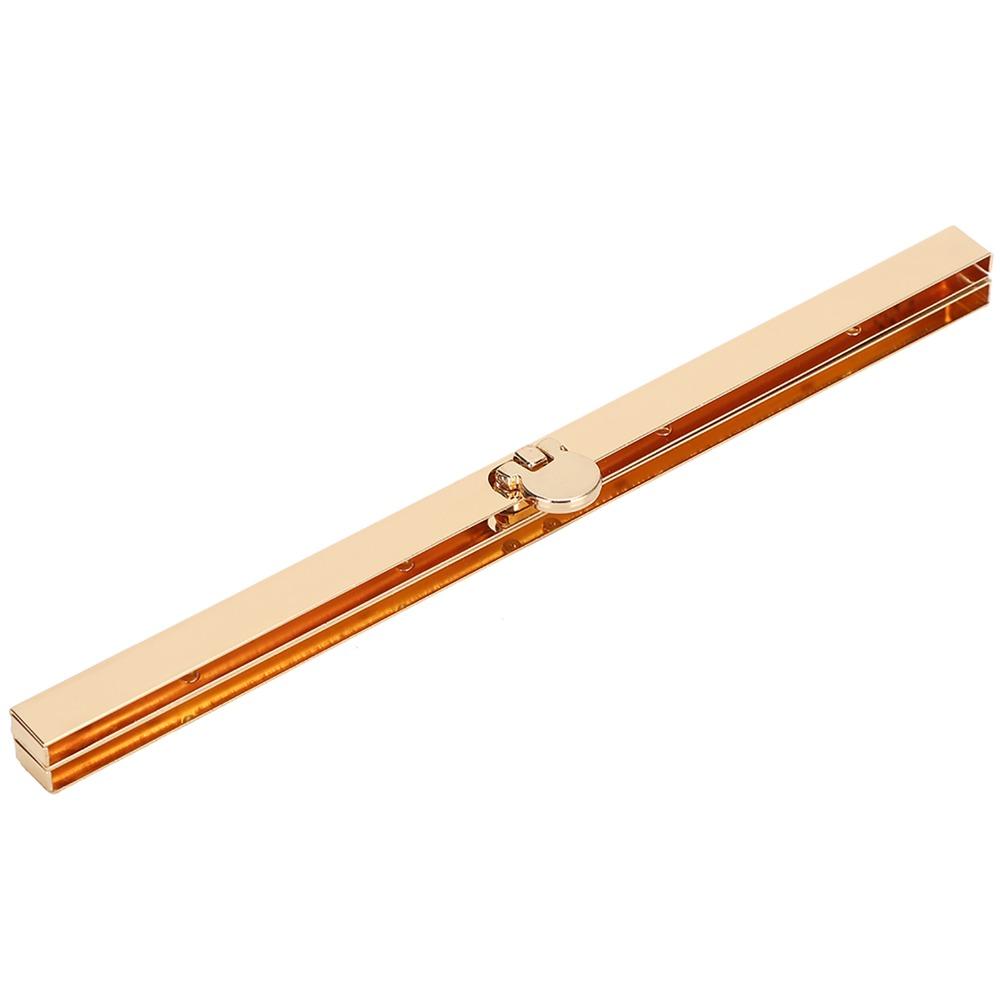6pcs Golden Purse Frame Hinges 19cm/7.5in Bag Hardware Accessories For Briefcase Making
