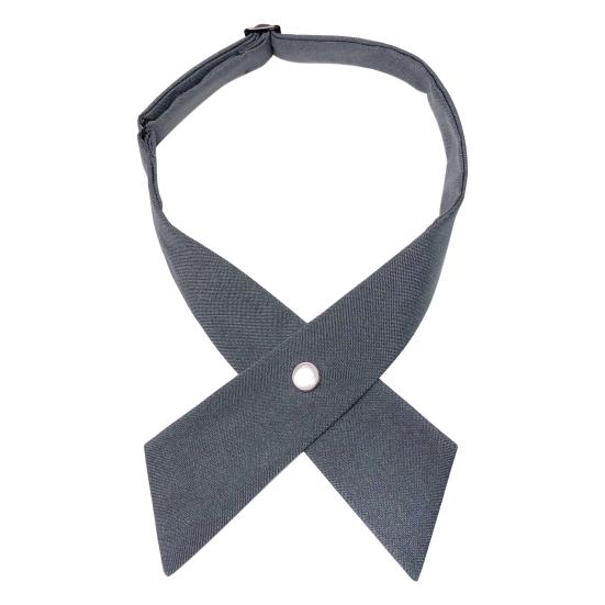 Bow Tie Adjustable Length Soft Touch Pure Color Neck Tie Formal Occasions Business Weddings Parties Outfit Accessory