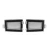 1 Pair Rear License Plate Light Lens for Jeep for Grand for Cherokee 2005-2024 68020954AB68020955AB-Good