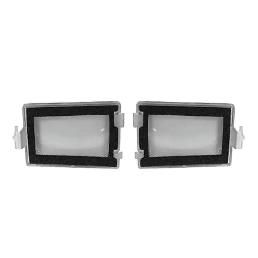 1 Pair Rear License Plate Light Lens for Jeep for Grand for Cherokee 2005-2024 68020954AB68020955AB-Good