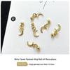 Chrome Hearts Cross Pendant Nail Art: Star, Moon, Butterfly Wearable Nail Drill Accessories