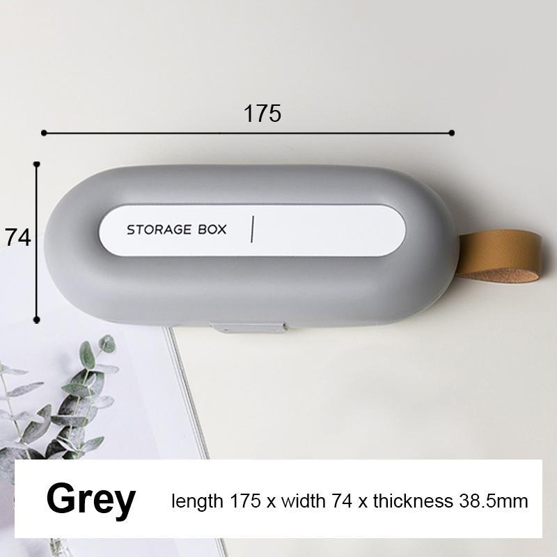 

Многофункциональный противоударный бокс для хранения очков, портативный ручной органайзер для очков для близорукости и солнцезащитных очков, бокс для хранения очков белый