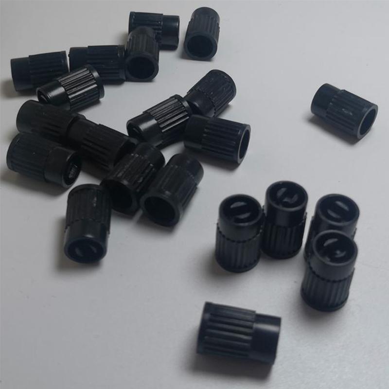 100pcs Tyre Valve Caps Plastic Car Tire Stem Dust Covers Universal Valve Caps for Car Motorcycle Bike Bicycle Motorcycle Parts