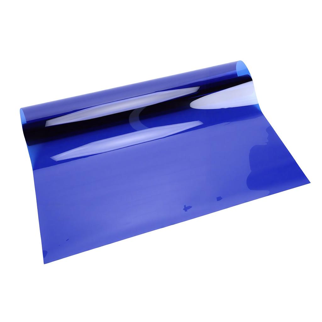 Filtro de Gel de Iluminación Color Azul Medio Láminas de Plástico Filtro de Gel Corrección de Color Filtro de Luz de Gel
