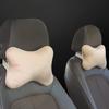 2pcs Car Neck Headrest Pillow Memory Foam Car Seat Neck Pillow Breathable Head And Neck Support For Sleep Pillow